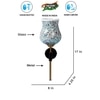 Devansh Metal Electric Wall Light in Black Colour with Multi Shade Count of 1 Light