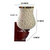 Devansh Solid Wood Electric Wall Light in Multi Colour with Multi Shade Count of 1 Light