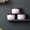 Sleek Canister And Jars Set Of 3 For Storage