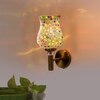 Devansh Metal Electric Wall Light in Gold Colour with Multi Shade Count of 1 Light