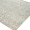 Jaipur Rugs Soft Textured Wool 6'6x9'10 Feet Nickel Hand Knotted Rug Carpet