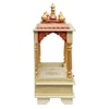 D'Dass Sheesham and Mdf Wooden Home Temple For Pooja Mandir For Home