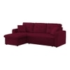 Leo  Pull Out Sofa cum Bed  in Maroon Colour