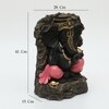 Onkar Polyresin Figurine in Black Colour