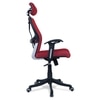 Reaii Mid Back Ergonomic Chair in Red Colour