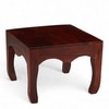 Lyon Sheesham Wood Contemporary Square Coffee Table In Honey Finish