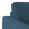 Apollo Neo 3 Seater Fabric Sofa in Indigo Blue Colour (Back Height : Regular, Cushion Type : Hard)