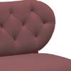 Twilight Solid Wood Accent Chair in Pink Colour
