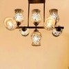 Devansh Gold Wall Mounted Lamp With Off-White Cotton Shade