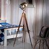 Endeavour Tripod Floor Lamp Finish Antique brass