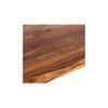 Rosslyn Sheesham Wood Contemporary Dining Table In Teak Finish