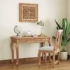 Taahira Study Table -Finish - Natural Teak