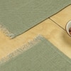 Hara Set Of 2 Placemats With Green Colour