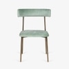 Arco Stainless Steel Outdoor Dining Chair in Gold Finish