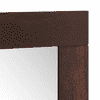 Venus Solid Wood Wall Mirror Frame in Mango Walnut Finish