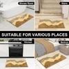 Luxe Home Super Soft Macau Waves Bath Mat(40x60 cm) - Pack of 1