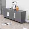 Hexa Red Multipurpose Storage Cabinet With 3 Door in Slate Grey Colour