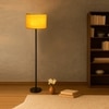 Devansh Wood Floor Lamp