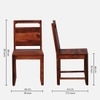 Tyler 6 Seater Dining Set In Honey Finish