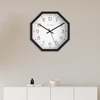 Old-School Charm Octagonal Wooden Wall Clock