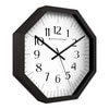 Bold Arabic Indices Wooden Wall Clock