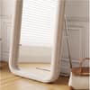 The Artment Unbreakable Beige Arch Puff Floor Mirror (160 x 60) cm