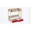 Pine Tree Bunk Bed with Drawer Storage