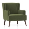 Brando Arm Chair in Moss Green Colour