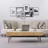 Hexa Engineered Wood Coffee Table With 2 Drawers In Giant Wood And Frosty White