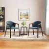 Dorothy Fabric Accent Chair In Blue Colour