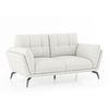 Vetra 2 Seater Leather Sofa In White