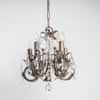 Fabia 3 Light Metal Chandelier