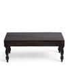 Hudson Sheesham Wood Coffee Table In Mahogany Finish