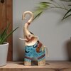 Myron Metal Showpiece in Multicolor