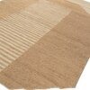Jaipur Rugs Soft Geometric Jute Dhurrie Rug Brown 4x6 ft