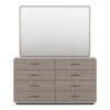 Valeria Dresser with Mirror in Dual Tone Finish