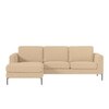 Modernelegance Wood Right Aligned 3-Seater With Upholstery Non Storage Sofa In Beige Colour