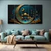 The Castle Decor Islamic Wall Painting Wooden Framed 27x48 Inch (Style 4)