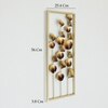 W-Falguni Abstract Metal Wall Decor in Multicolor Set of 1