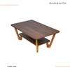 Darren Coffee Table in Columbian Walnut Finish