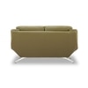 Clarkson 2 Seater Leatherette Sole in Olive Green Colour
