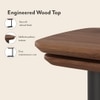 Otis C Table In Black And Walnut Finish