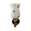 Devansh Metal Electric Wall Light in Gold Colour with Multi Shade Count of 1 Light