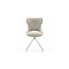 Tulip Swivel Dining Chair In Cream Colour