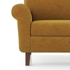 Oxford 2 Seater Fabric Sofa In Ochre Colour