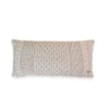 Kennedy Linen Cotton Knitted Decorative Cushion Cover 12 x 20 Inches
