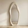The Artment Beige Fluid Reflection Unbreakable Floor Mirror For Home (160 X 60 CM)