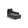 Apollo Compact Sofa (Colour : Pebble Grey, Cushion : Soft, Back Type : High Back, Seating Capacity : Right Aligned 3 Seater + Right Aligned Chaise)