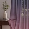 Stoa Paris Sheer Ombre Printed Long Door Curtain, Aesthetic Curtain with  Light Filtering Balcony, Set of 1 Parda, Sundowner Affair - Peach