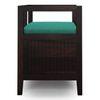 Rhodes Solid Wood Bench In Mango Mahogany Finish